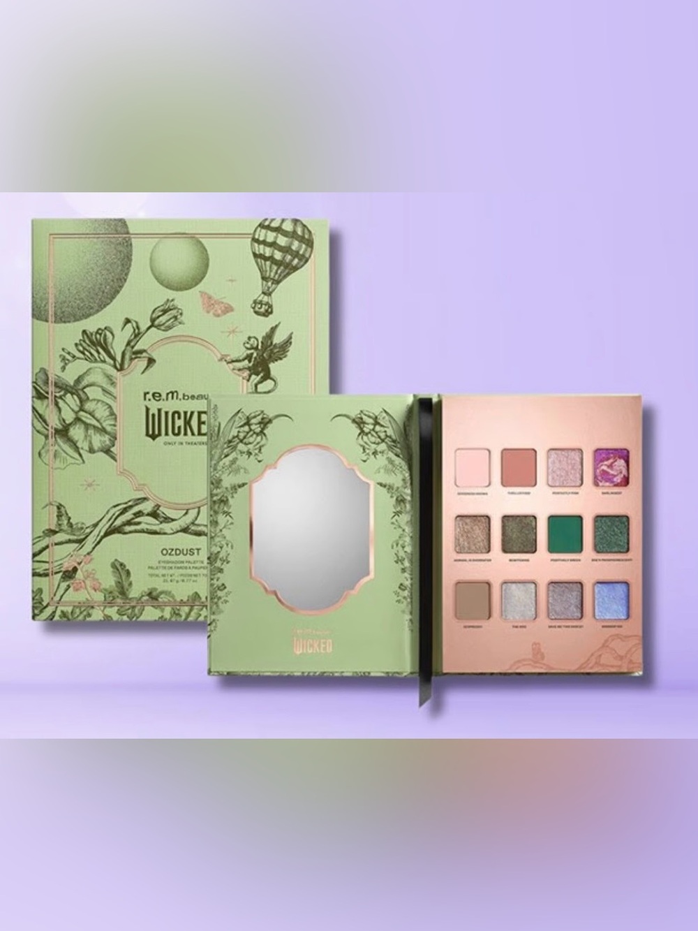 WICKED + r.e.m. beauty OZDUST Eyeshadow Palette - Never Opened or Used